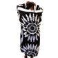 Boho Chic Black Feathered Kimono