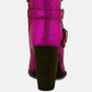 Cat-Track Leather Ankle Boots