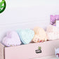 CBD -  5 Hearts Shaped Shower Steamers/ fizzies with CBD - in a Gift Box - Can be personalized. (THC free)