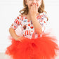 Puppy Love 3/4 Sleeve Tutu Leotard