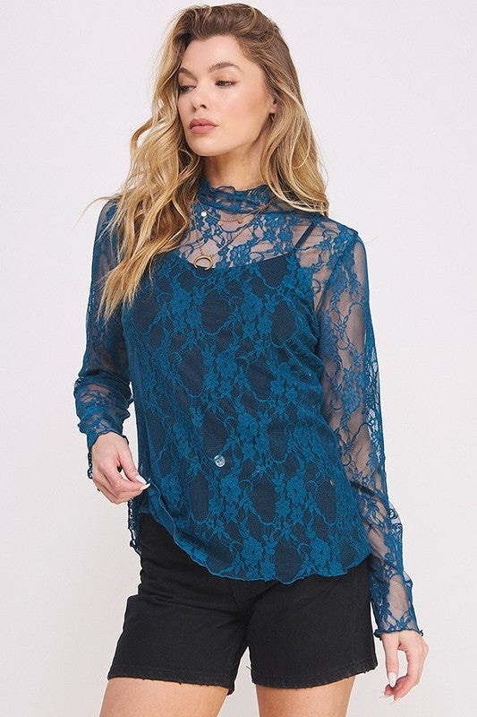 “Miss Floral” Print Top