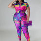 Printed Two Piece Leggings Set