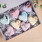 CBD - 8 Bath bombs set -  perfect for a relaxing Valentine's day bath