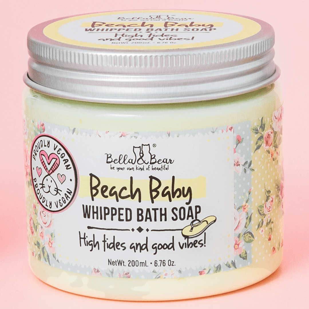Beach Baby: Whipped Bath Soap & Shave Cream