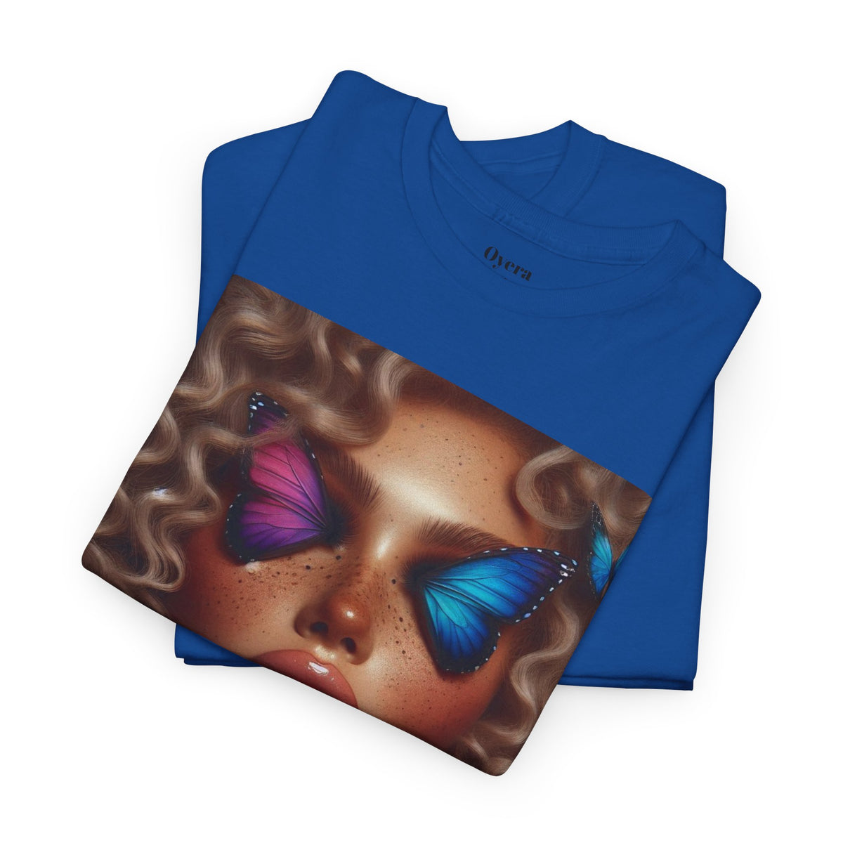 Butterfly Glam Portrait T-Shirt