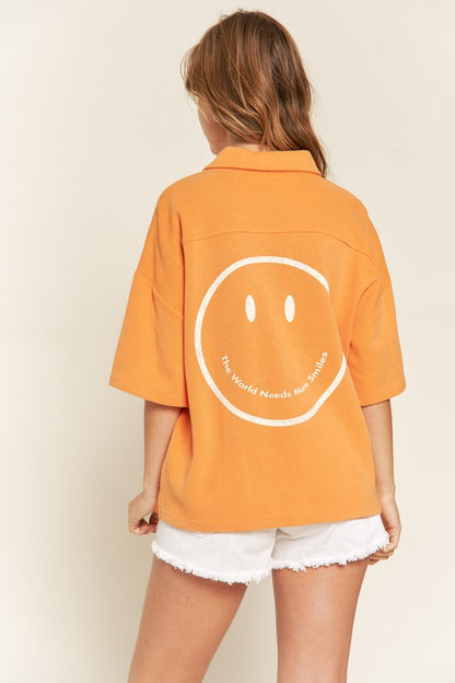 “The World Need More Smiles” Top