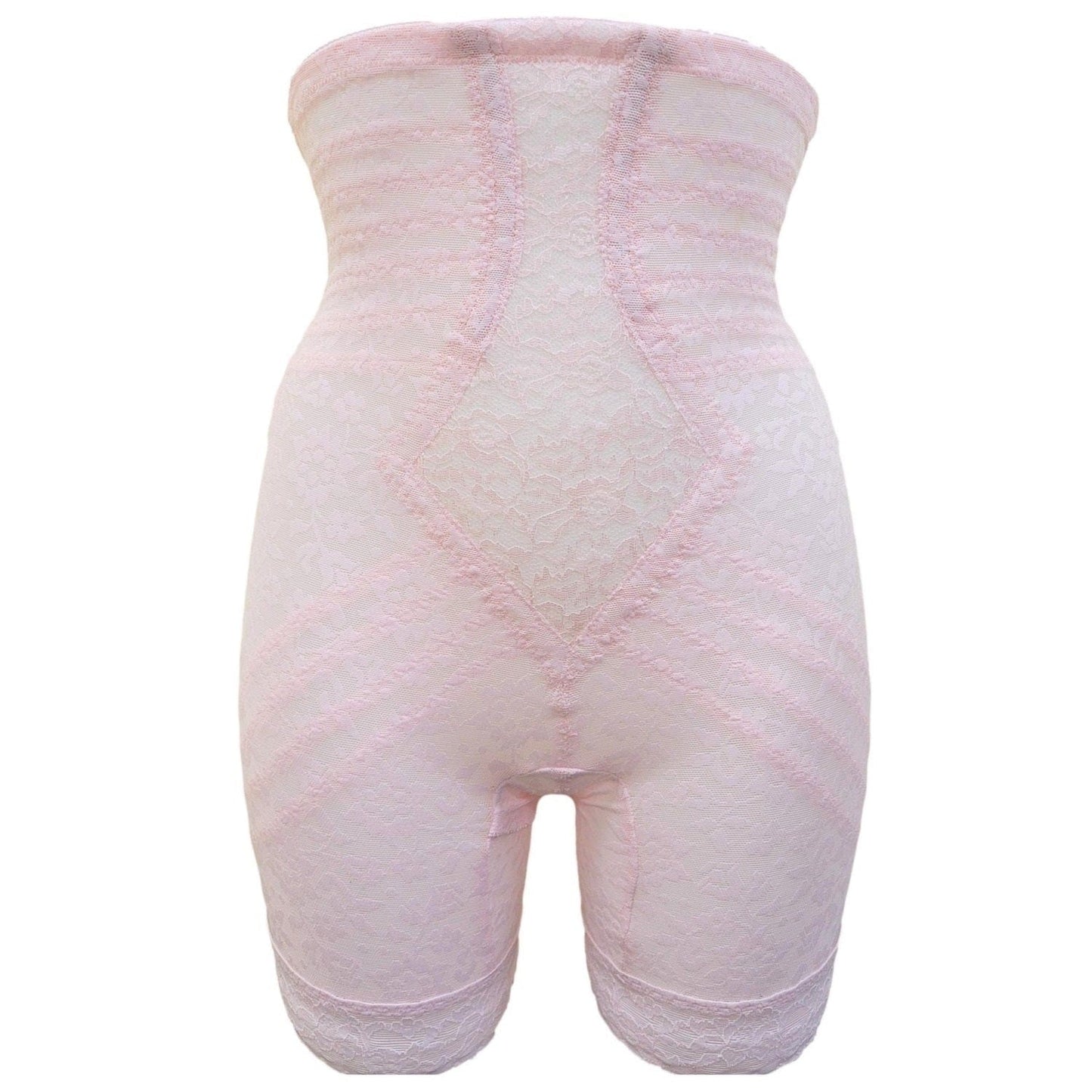 No Roll High Waist Lace Thigh Slimmer with Extra Firm Support