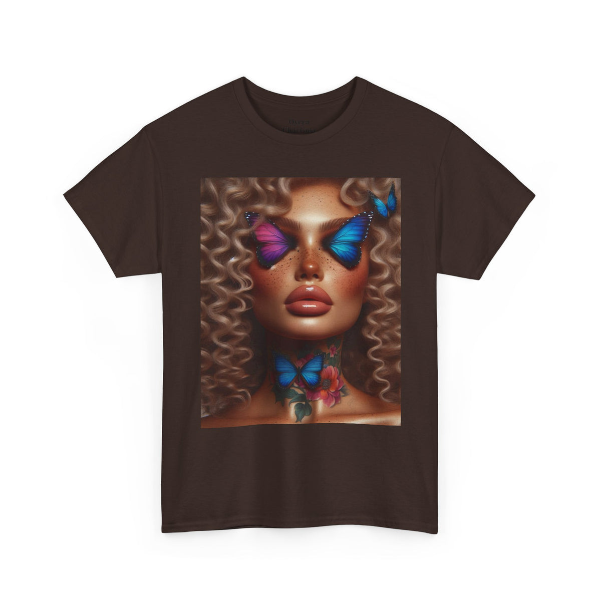 Butterfly Glam Portrait T-Shirt