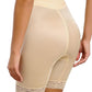 High Waist Thigh Slimmer with Tulip Front Panel | Memory Compression Fabric | Medium Support