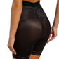 High Waist Thigh Slimmer with Tulip Front Panel | Memory Compression Fabric | Medium Support