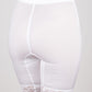 High Waist Thigh Slimmer with Tulip Front Panel | Memory Compression Fabric | Medium Support