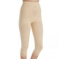 Waistline Capri Pant Liner with Tummy Control Panel| Memory Compression Fabric | Medium Support
