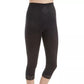 Waistline Capri Pant Liner with Tummy Control Panel| Memory Compression Fabric | Medium Support