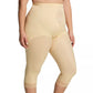 Waistline Capri Pant Liner with Tummy Control Panel| Memory Compression Fabric | Medium Support