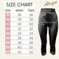 High Waist Capri Pant Liner with Tummy Control Satin Panel| Memory Compression Fabric | Medium Support