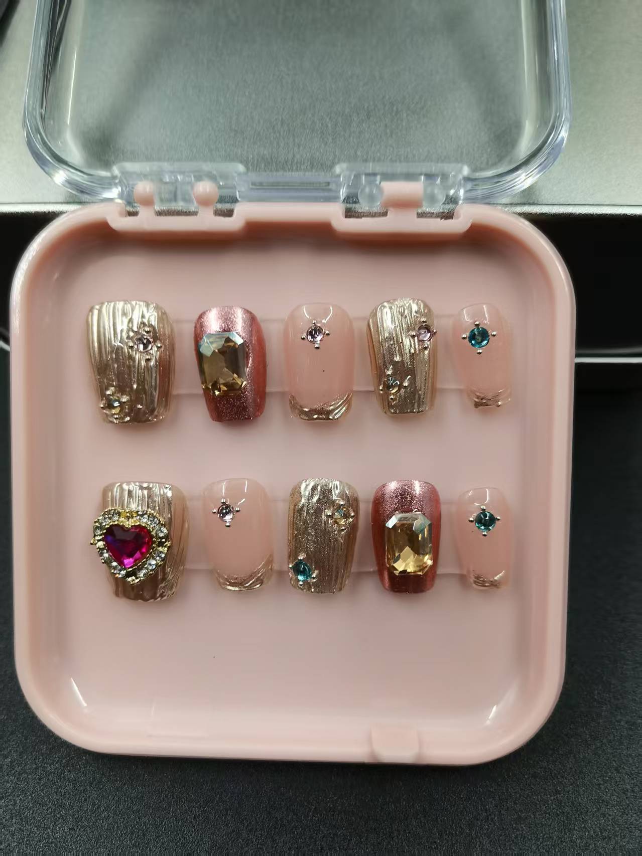 Handmade press on nails fake nails removable
