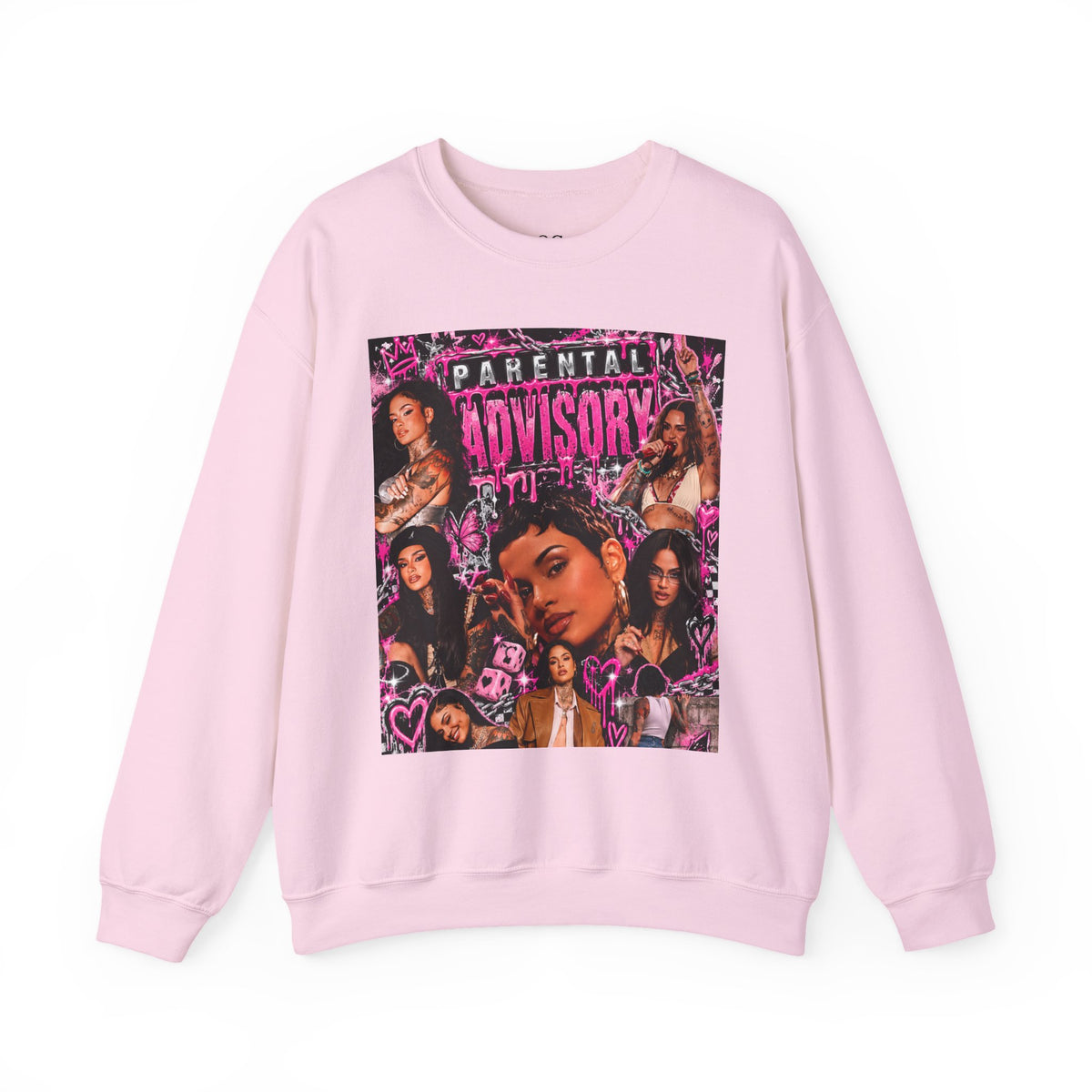 “Parental Advisory” Kehlani Crewneck Sweatshirt