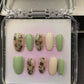 Handmade press on nails fake nails removable