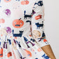 Boo Crew 3/4 Sleeve Pocket Twirl Dress