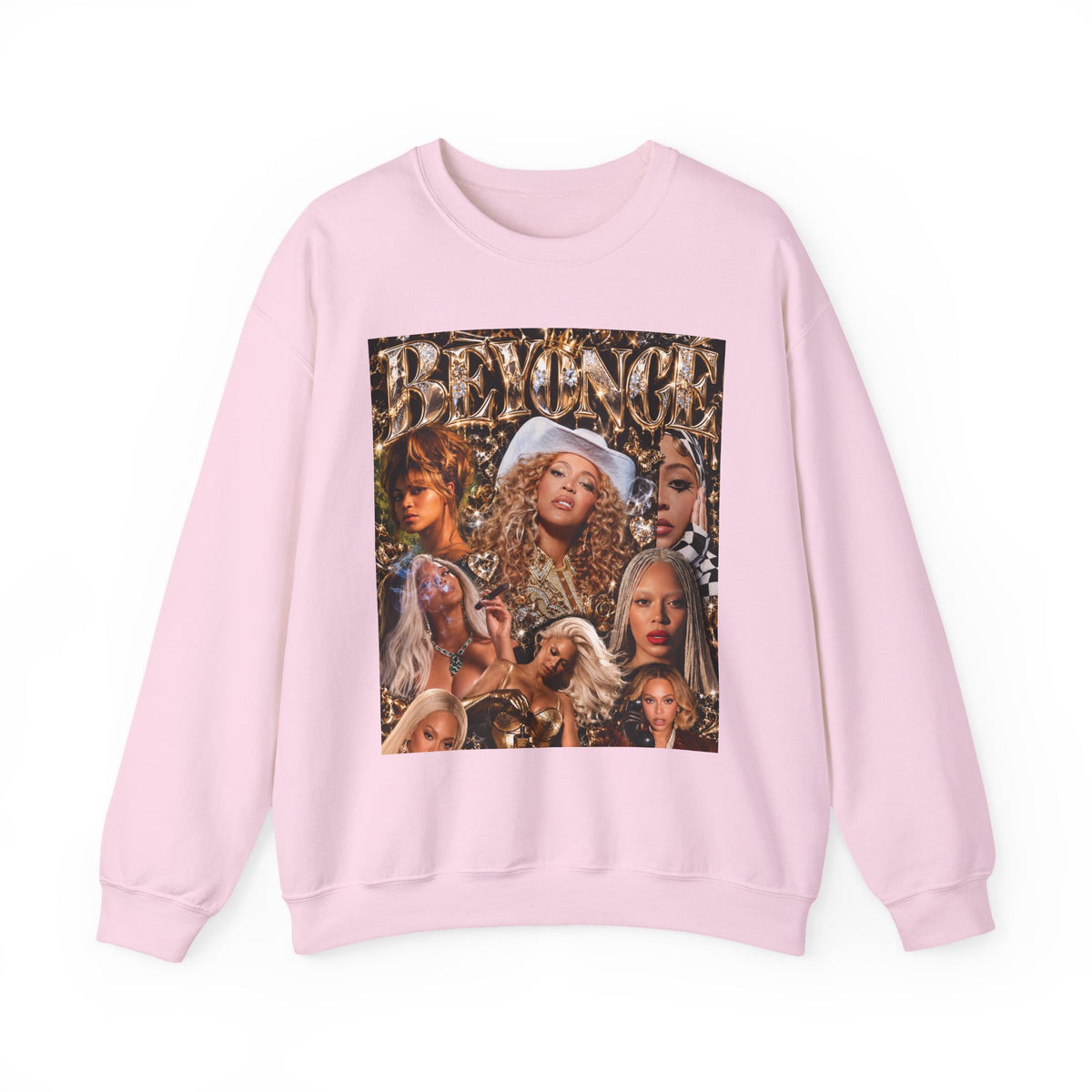 “Beyoncé” Gold Crewneck Sweatshirt