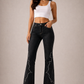 Santa Fe Boot Cut Stretch Jean - Black Denim