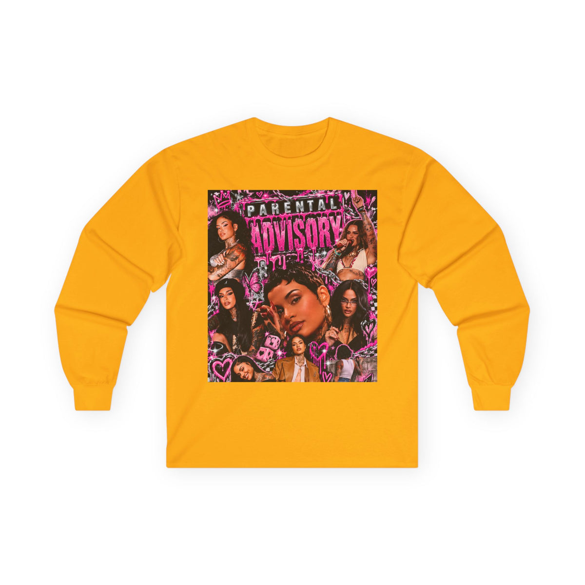 “Parental Advisory” Kehlani Long Sleeve Tee