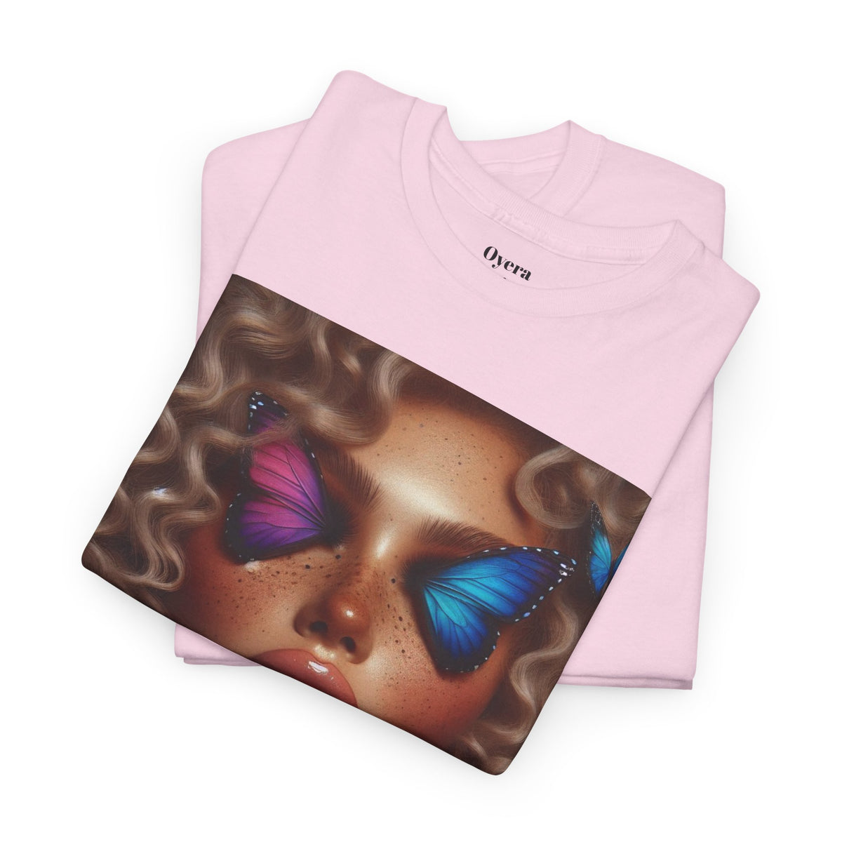 Butterfly Glam Portrait T-Shirt