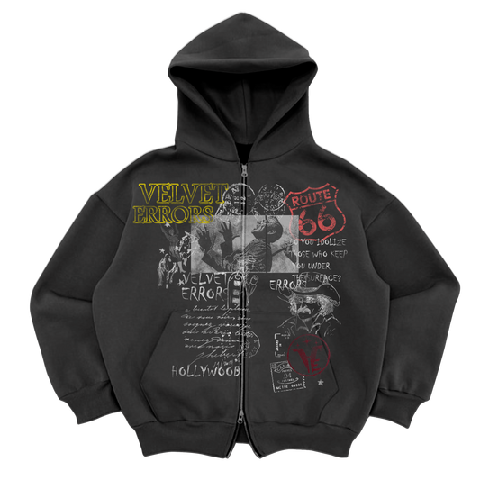 Route 66 Zip Up