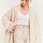“Wine Down Wednesday” Oversized Knit Cardigan