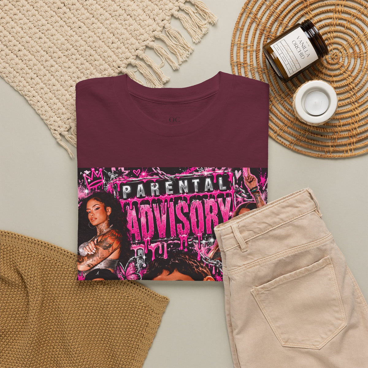“Parental Advisory” Kehlani Graphic Tee