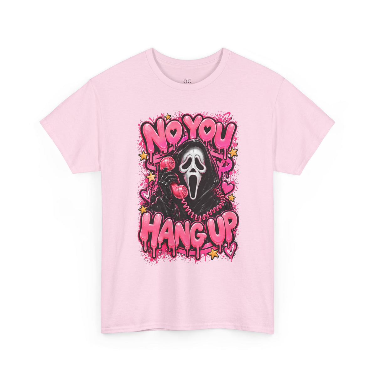 “No You Hang Up” Ghost Face Graphic Tee