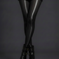 Black High Shine Tights – Glossy Silk-Look Hosiery