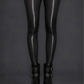 Black High Shine Tights – Glossy Silk-Look Hosiery