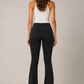 Judy Boot Cut Jean in Black Denim - Inseam 34