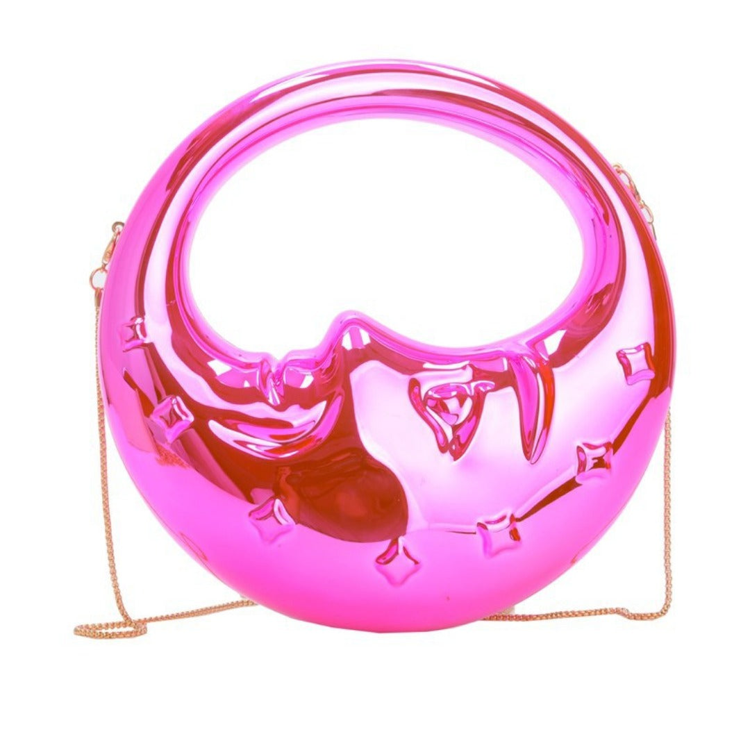 Acrylic Moon Shaped Bag