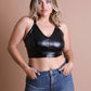 “Fox” Leather Bralette