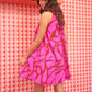 “Resort Vibes” Halter Sundress
