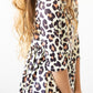 Wild One 3/4 Sleeve Pocket Twirl Dress