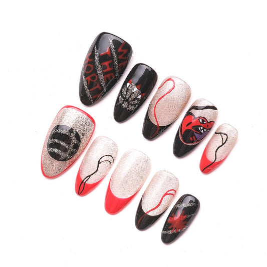 Handmade Nail Wear Nail Art Reusable Press on Nails False Nails