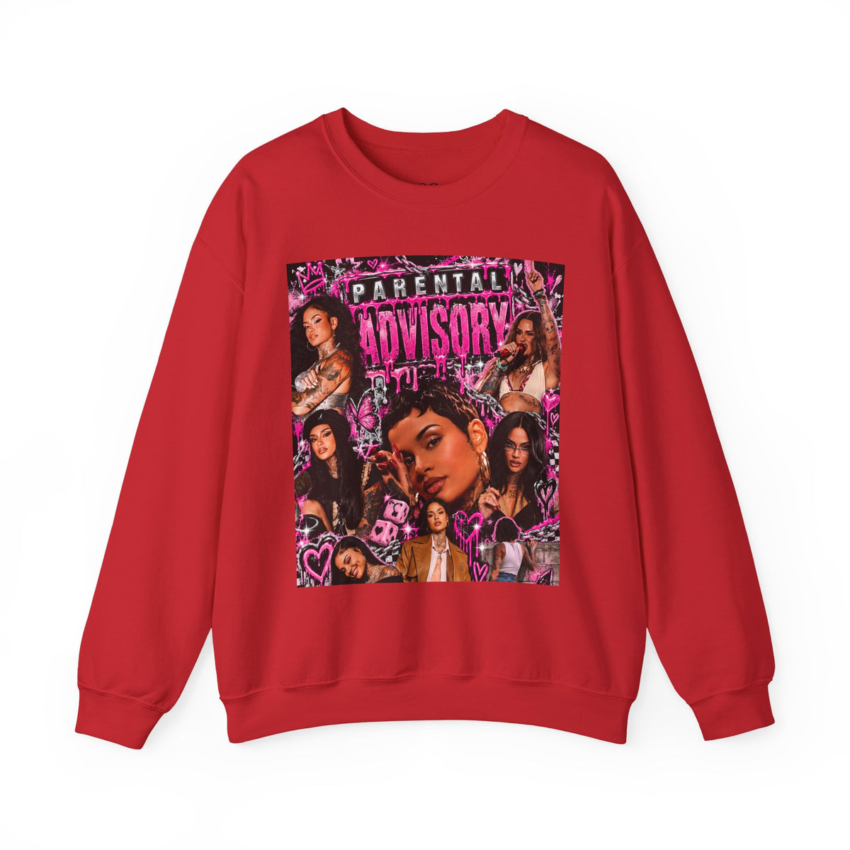 “Parental Advisory” Kehlani Crewneck Sweatshirt
