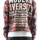 VERIN Heavy Flannel Crop Top Button Down Shirt