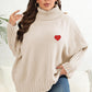 Turtle Neck Long Sleeve Sweater