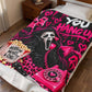 You Hang Up Horror Movie & Chill Velveteen Plush Blanket