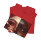 Graphic Tee — Dual-Faced Gothic Rose Portrait
