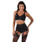 Garter Belt | Six Metal Garters | Moderate Shaping & Tummy Control