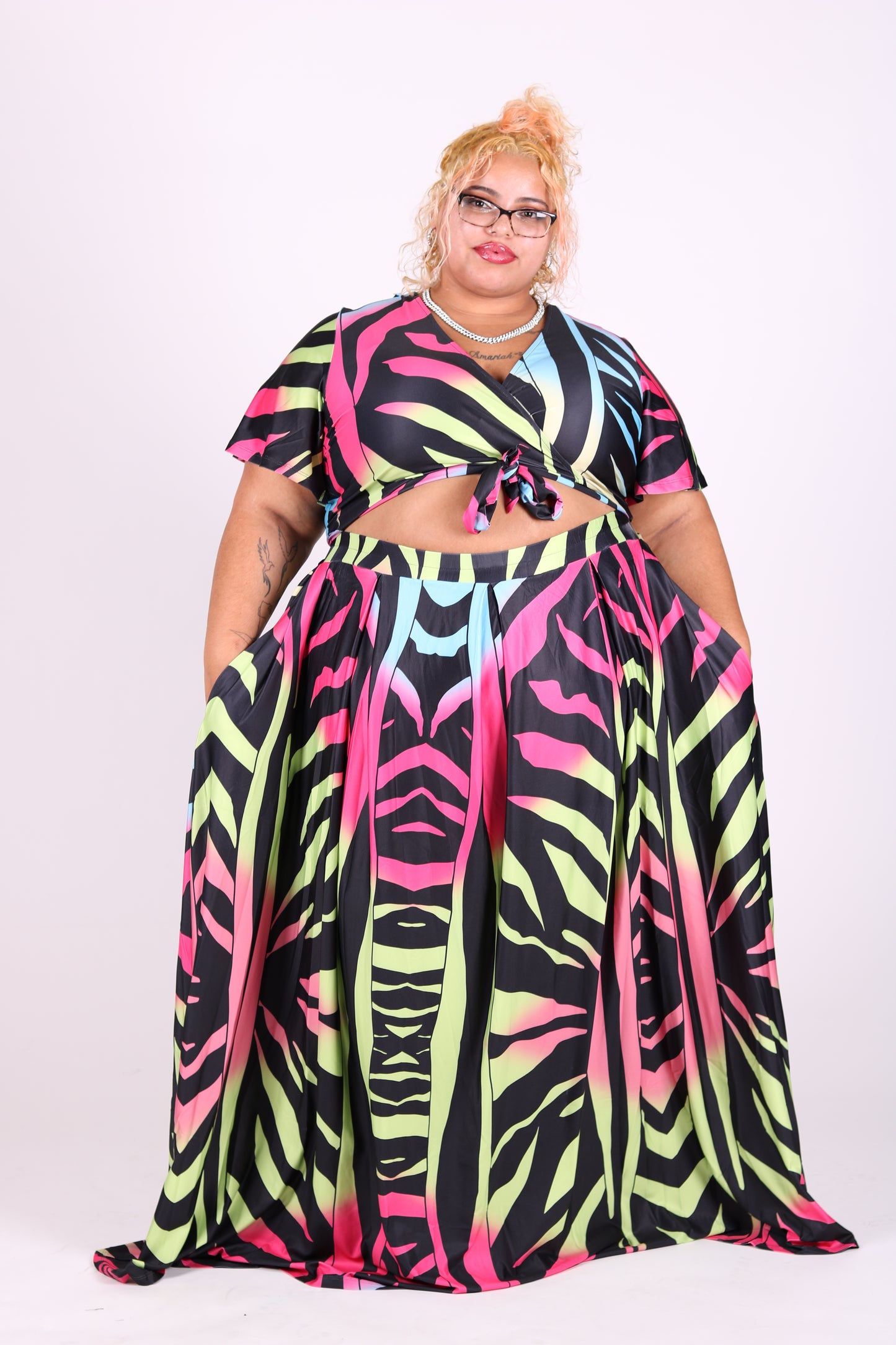 “Jazzlyn” Maxi Skirt & Top Set