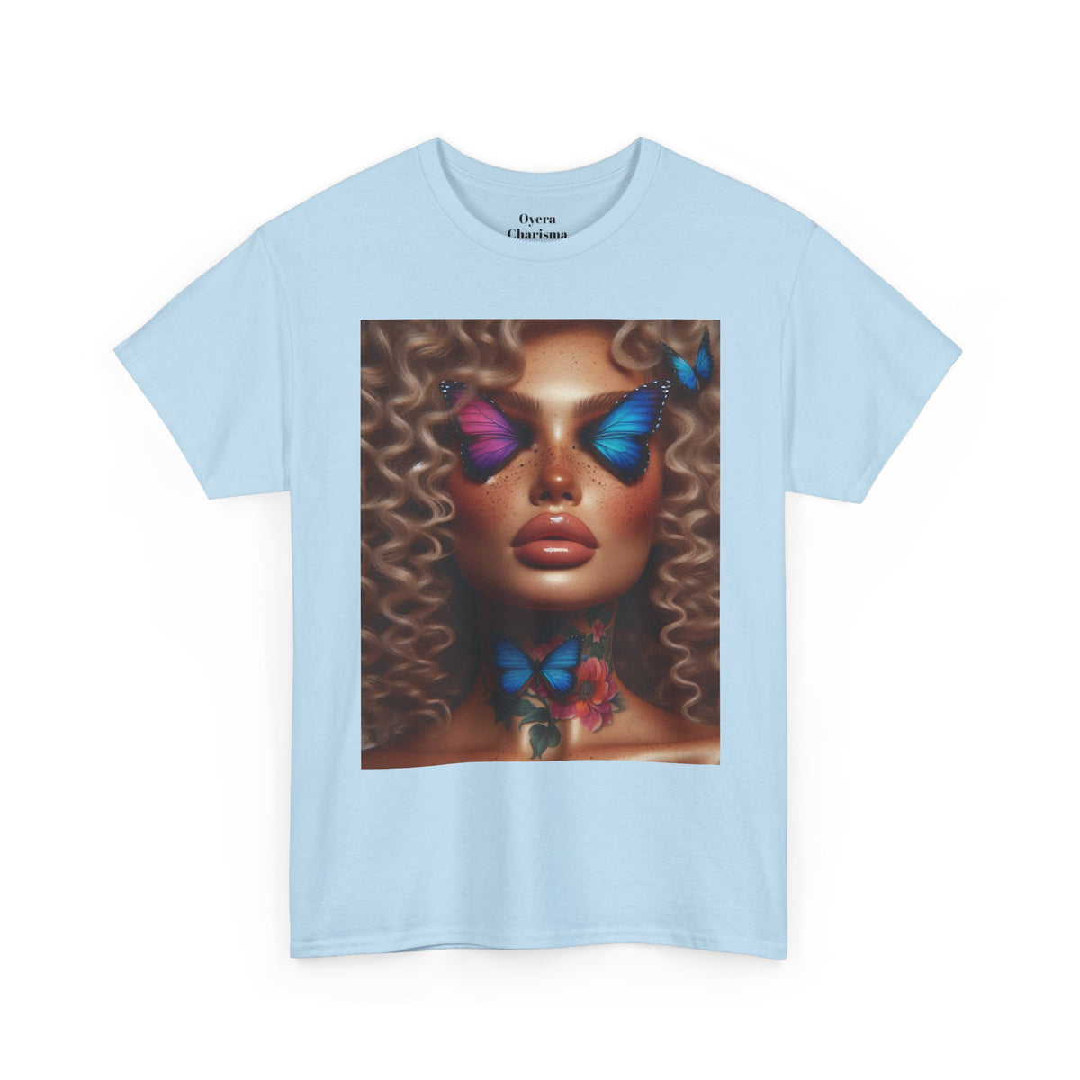 Butterfly Glam Portrait T-Shirt
