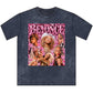 “Beyoncé” Pink Vintage Crewneck Tee