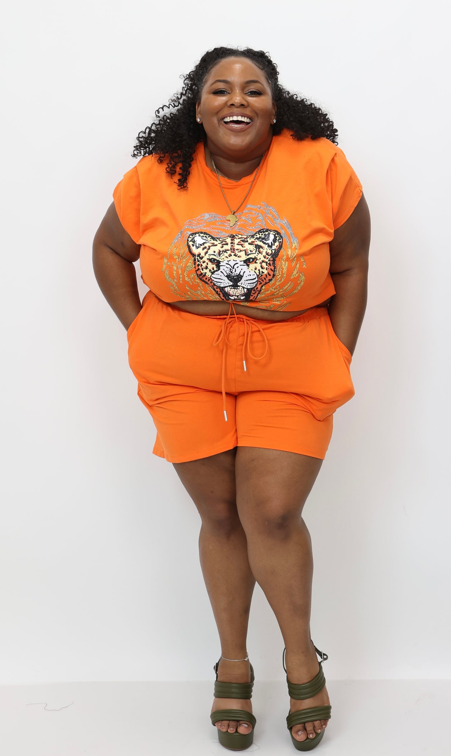 “So Feisty” Shorts Set