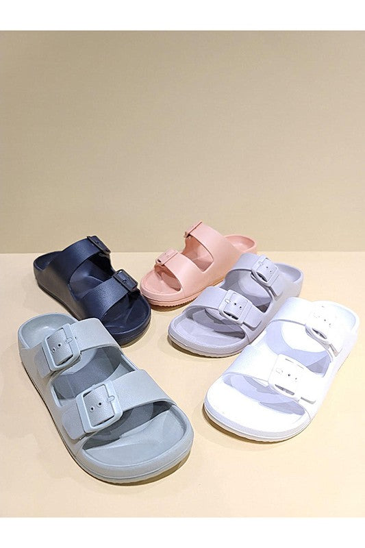 “Lennie” Slide Sandals